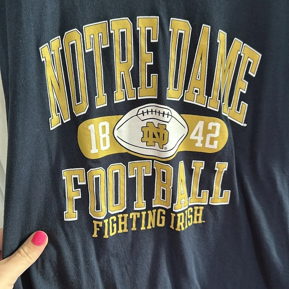 Champion Norte Dame Tshirt Size Large - Picture 2 of 3
